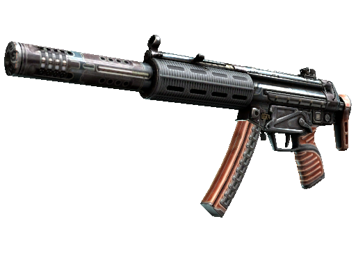 Buy CS2 smg MP5-SD | Gauss (Well-Worn) skin
