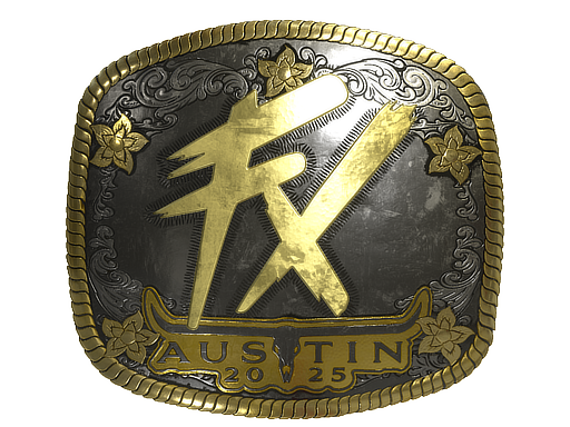 Buy CS2 sticker Sticker | Fluxo (Gold) | Austin 2025 skin