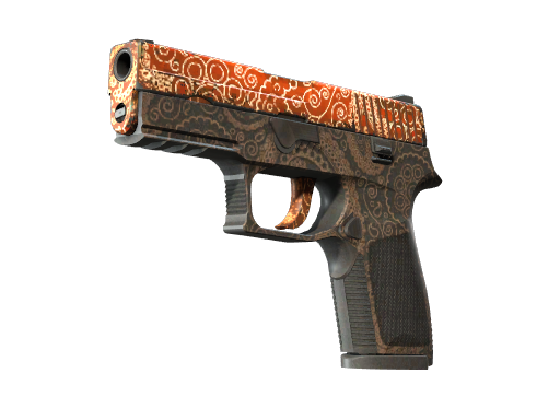 Buy CS2 pistol StatTrak™ P250 | Mehndi (Well-Worn) skin