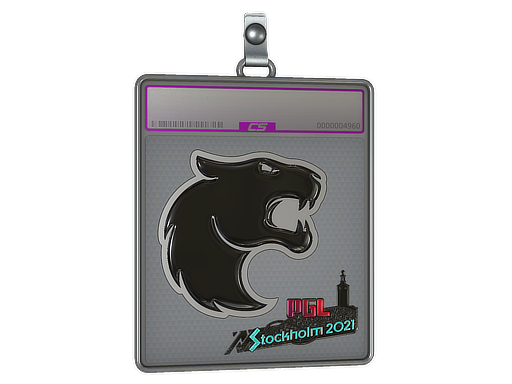 Buy CS2 charm Sticker Slab | FURIA (Foil) | Stockholm 2021 skin