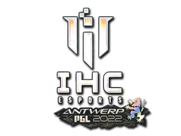 Buy CS2 sticker Sticker | IHC Esports (Holo) | Antwerp 2022 skin