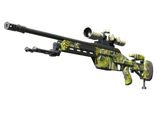 Buy CS2 sniper rifle SSG 08 | Spring Twilly (Factory New) skin