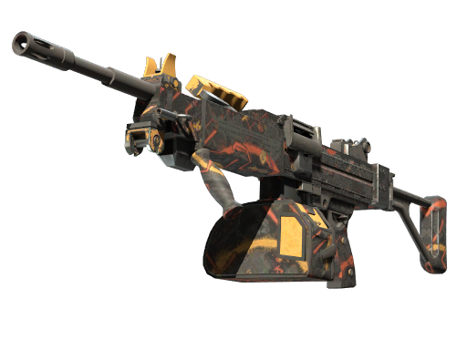 Buy CS2 machinegun Souvenir Negev | Infrastructure (Well-Worn) skin