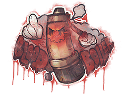 Buy CS2 graffiti Sealed Graffiti | Blood Boiler skin