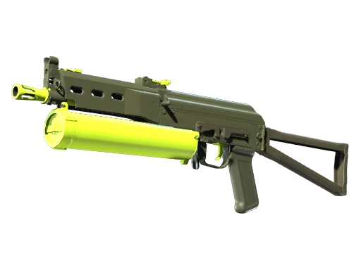 Buy CS2 smg PP-Bizon | Chemical Green (Minimal Wear) skin
