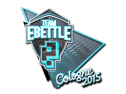 Buy CS2 sticker Sticker | Team eBettle (Foil) | Cologne 2015 skin