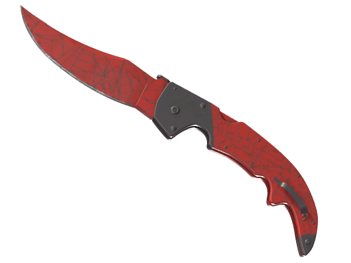 Buy CS2 knife ★ StatTrak™ Falchion Knife | Crimson Web (Minimal Wear) skin