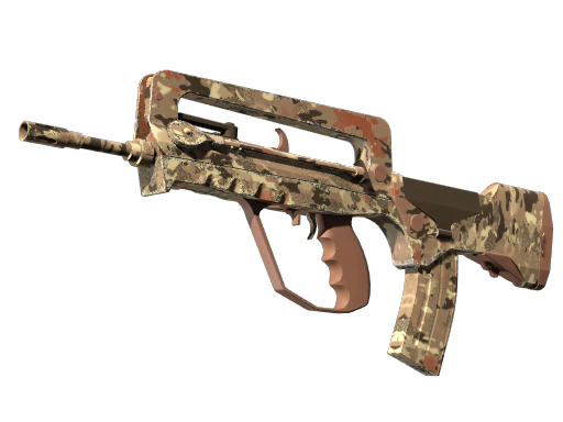 Buy CS2 rifle FAMAS | CaliCamo (Minimal Wear) skin