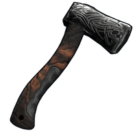 Buy Rust hatchet Gothic Warlord Hatchet skin