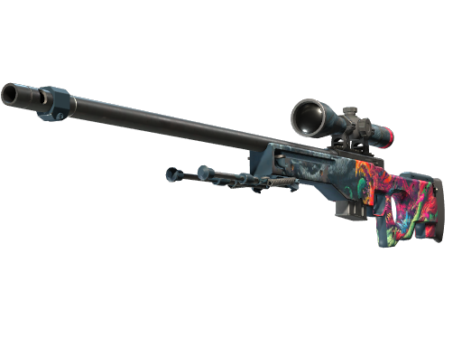 Buy CS2 sniper rifle AWP | Hyper Beast (Well-Worn) skin