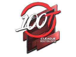 Buy CS2 sticker Sticker | 100 Thieves | Boston 2018 skin