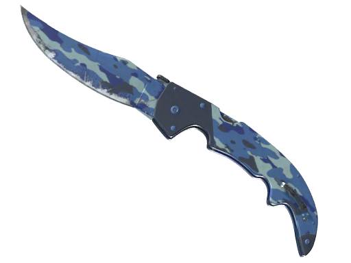 Buy CS2 knife ★ Falchion Knife | Bright Water (Well-Worn) skin
