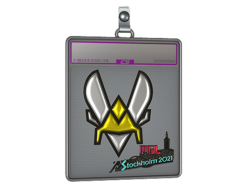 Buy CS2 charm Sticker Slab | Vitality (Foil) | Stockholm 2021 skin