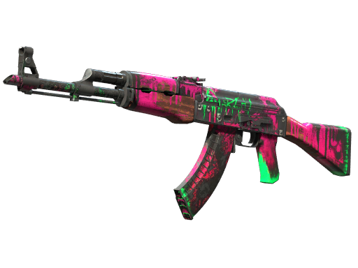 Buy CS2 rifle AK-47 | Neon Revolution (Battle-Scarred) skin