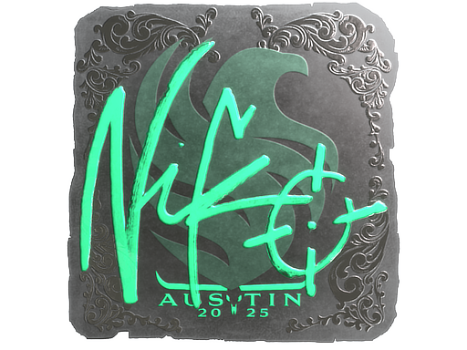 Buy CS2 sticker Sticker | NiKo (Foil) | Austin 2025 skin
