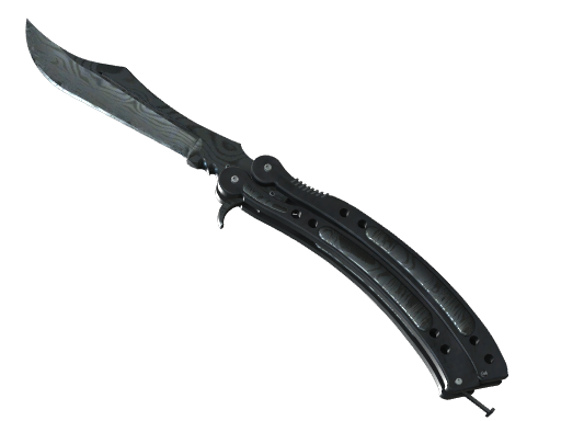 Buy CS2 knife ★ Butterfly Knife | Damascus Steel (Battle-Scarred) skin