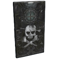 Buy Rust sheet metal door Pirate Sheet Metal Door skin