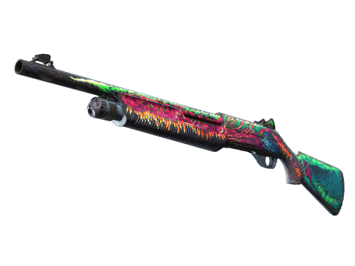 Buy CS2 shotgun Nova | Hyper Beast (Well-Worn) skin