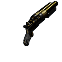Buy Rust weapon Black Gold DBS skin