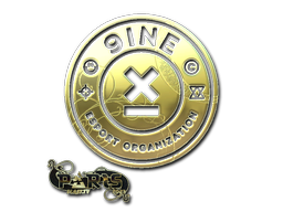 Buy CS2 sticker Sticker | 9INE (Gold) | Paris 2023 skin