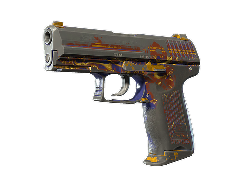Buy CS2 pistol P2000 | Royal Baroque (Battle-Scarred) skin