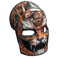 Buy Rust metal facemask The Tiger Facemask skin