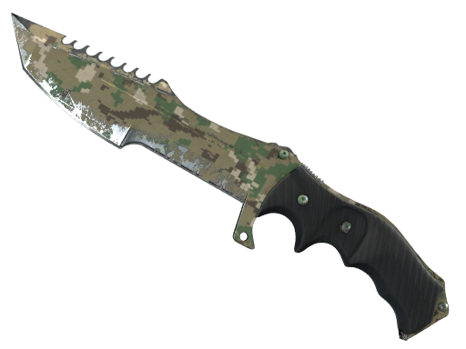 Buy CS2 knife ★ Huntsman Knife | Forest DDPAT (Well-Worn) skin