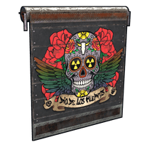 Buy Rust misc Dia De Los Muertos Garage Door skin