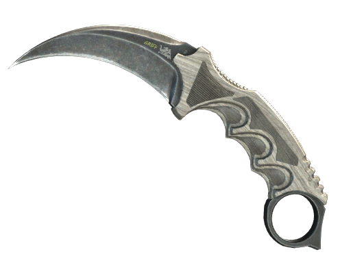 Buy CS2 knife ★ Karambit | Black Laminate (Field-Tested) skin