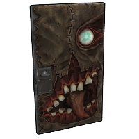 Buy Rust sheet metal door Door of Flesh skin