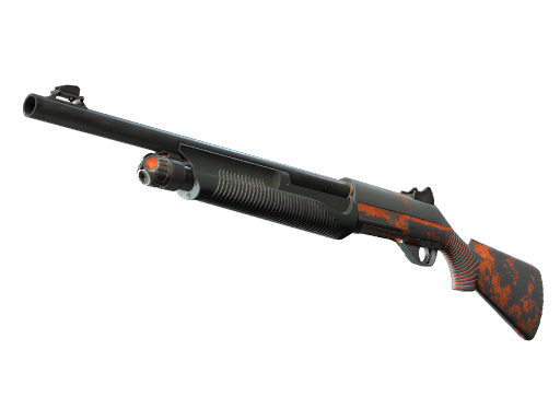Buy CS2 shotgun Nova | Blaze Orange (Battle-Scarred) skin