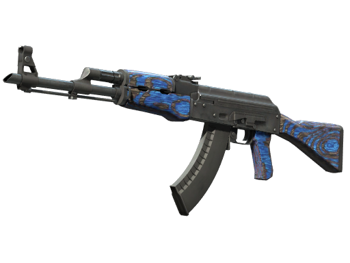 Buy CS2 rifle AK-47 | Blue Laminate (Well-Worn) skin