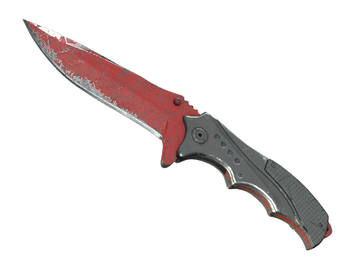 Buy CS2 knife ★ Nomad Knife | Crimson Web (Battle-Scarred) skin