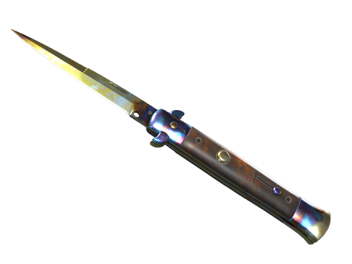 Buy CS2 knife ★ StatTrak™ Stiletto Knife | Case Hardened (Minimal Wear) skin