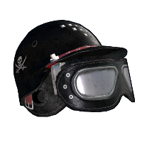 Buy Rust rifle helmet Biker Goth Helmet skin