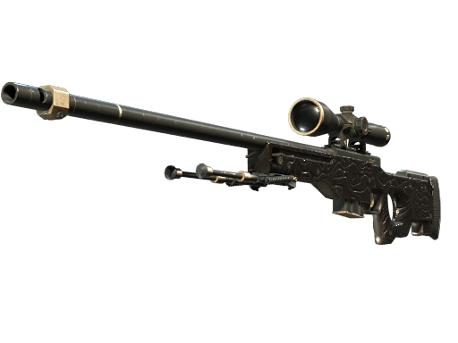 Buy CS2 sniper rifle Souvenir AWP | Black Nile (Well-Worn) skin