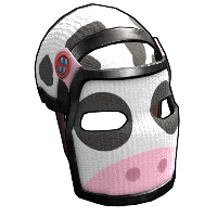 Buy Rust metal facemask Cow Moo Flage Facemask skin