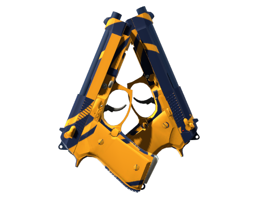 Buy CS2 pistol Dual Berettas | Marina (Minimal Wear) skin