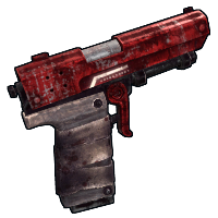 Buy Rust semi auto pistol Red Shine Pistol skin
