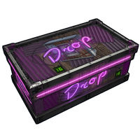 Buy Rust misc Neon Drop Box Storage skin