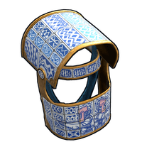 Buy Rust armor Porcelain Helmet skin