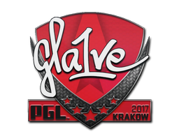 Buy CS2 sticker Sticker | gla1ve | Krakow 2017 skin