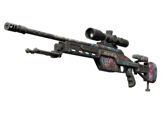 Buy CS2 sniper rifle SSG 08 | Fever Dream (Battle-Scarred) skin