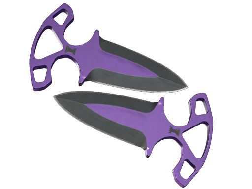 Buy CS2 knife ★ StatTrak™ Shadow Daggers | Ultraviolet (Field-Tested) skin