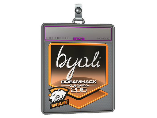 Buy CS2 charm Sticker Slab | byali (Foil) | Cluj-Napoca 2015 skin