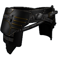 Buy Rust roadsign kilt Black Gold Kilt skin
