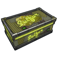 Buy Rust large wooden box Neon Sulfur Storage skin