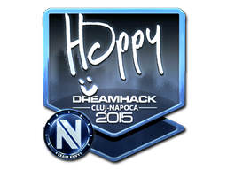Buy CS2 sticker Sticker | Happy (Foil) | Cluj-Napoca 2015 skin
