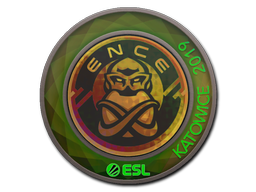 Buy CS2 sticker Sticker | ENCE (Holo) | Katowice 2019 skin