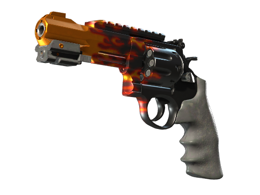 Buy CS2 pistol R8 Revolver | Blaze (Minimal Wear) skin